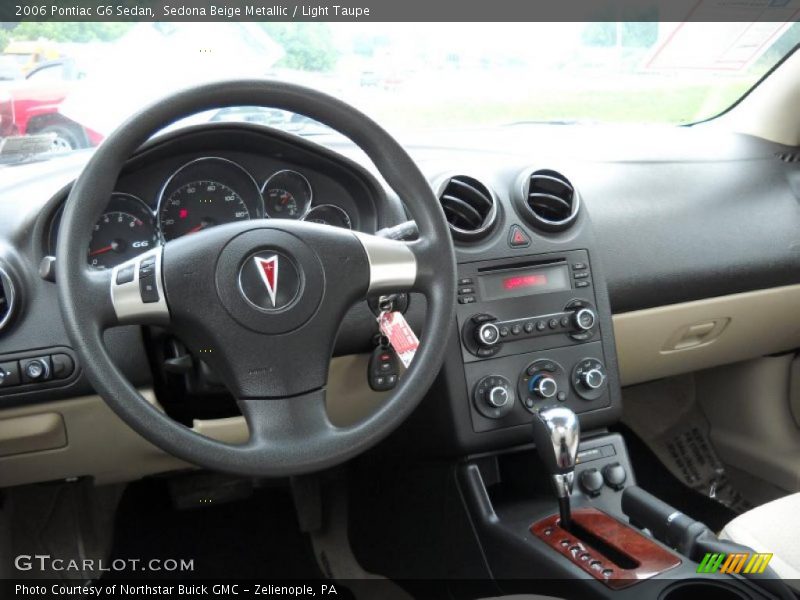 Sedona Beige Metallic / Light Taupe 2006 Pontiac G6 Sedan