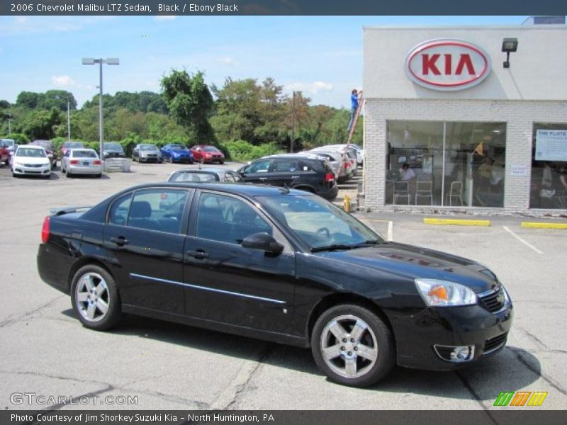 Black / Ebony Black 2006 Chevrolet Malibu LTZ Sedan