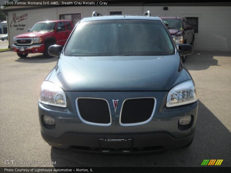 Stealth Gray Metallic / Gray 2006 Pontiac Montana SV6 AWD