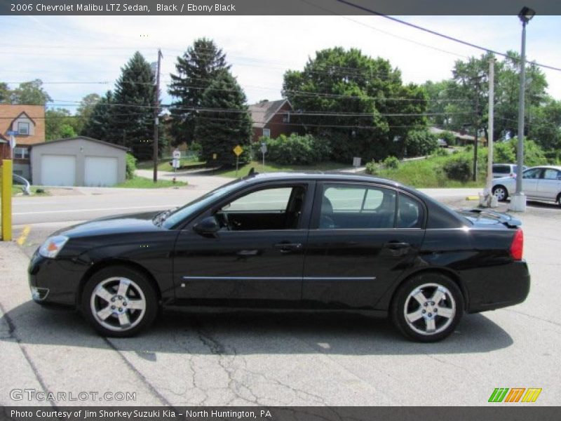 Black / Ebony Black 2006 Chevrolet Malibu LTZ Sedan