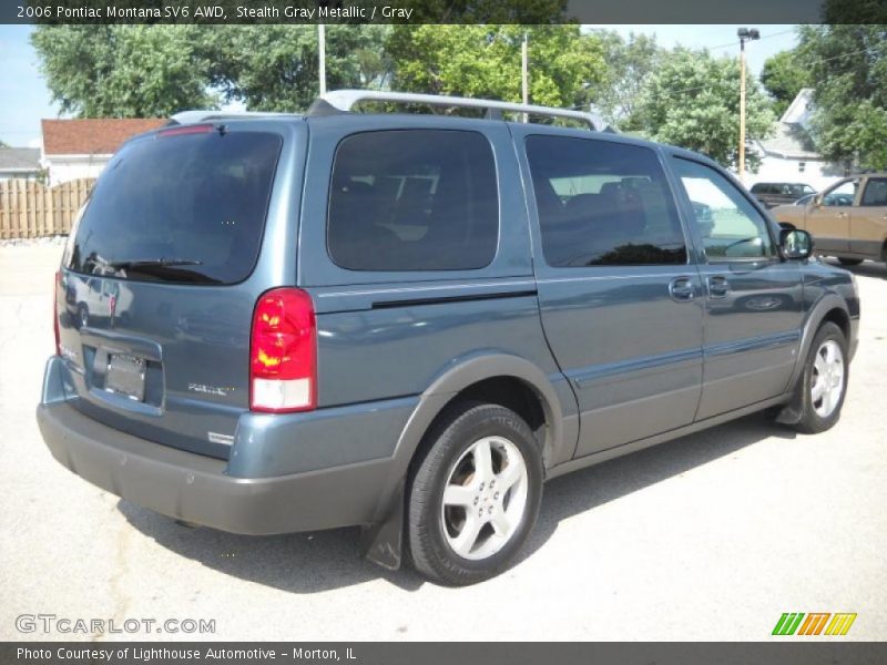 Stealth Gray Metallic / Gray 2006 Pontiac Montana SV6 AWD