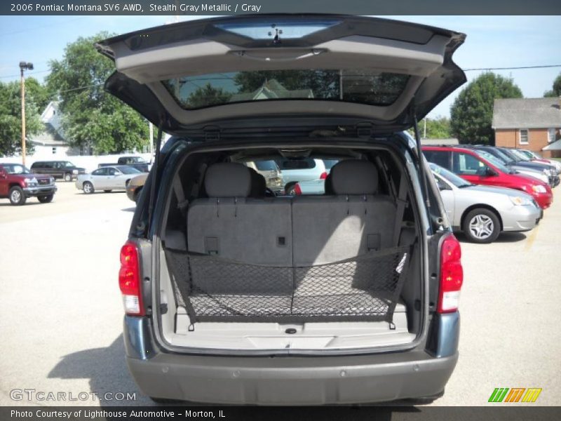 Stealth Gray Metallic / Gray 2006 Pontiac Montana SV6 AWD