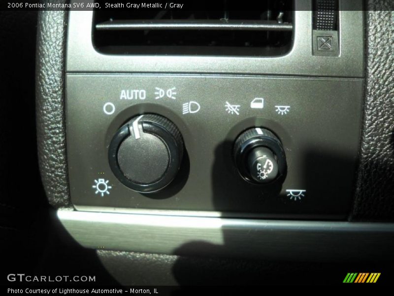 Stealth Gray Metallic / Gray 2006 Pontiac Montana SV6 AWD