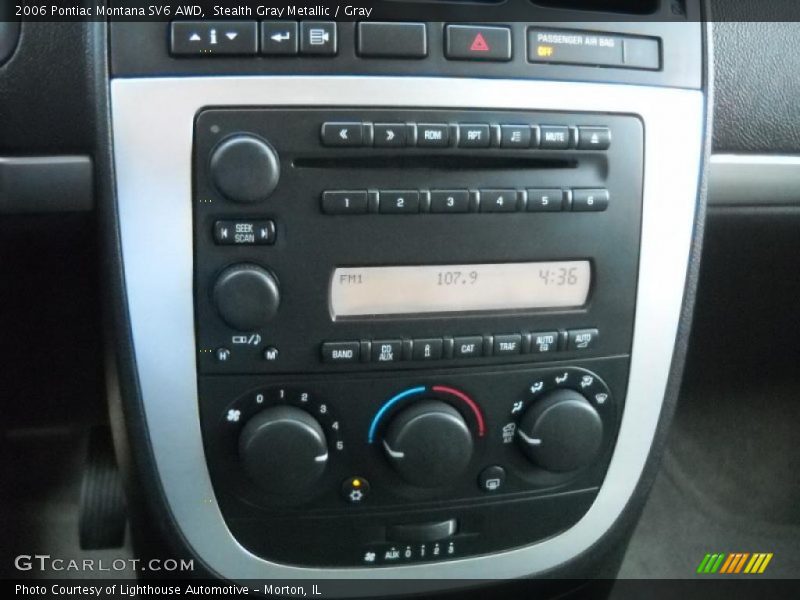 Stealth Gray Metallic / Gray 2006 Pontiac Montana SV6 AWD