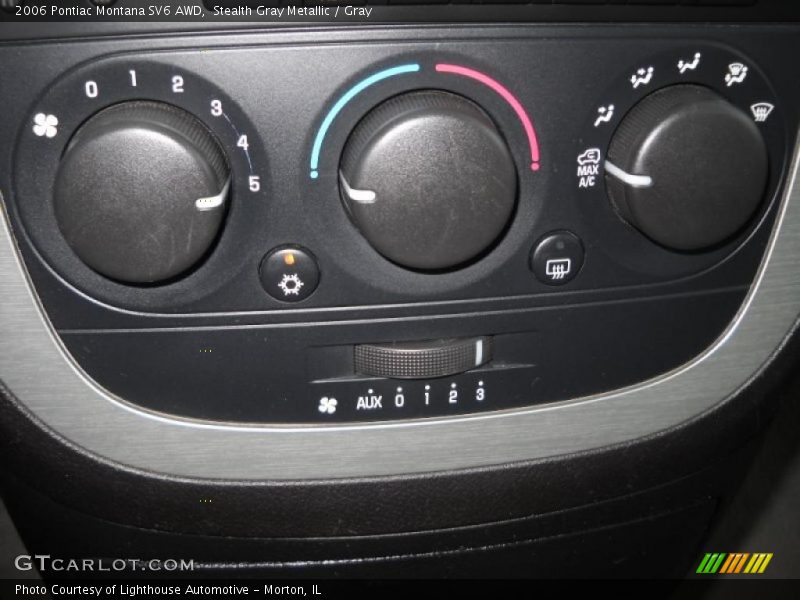 Stealth Gray Metallic / Gray 2006 Pontiac Montana SV6 AWD