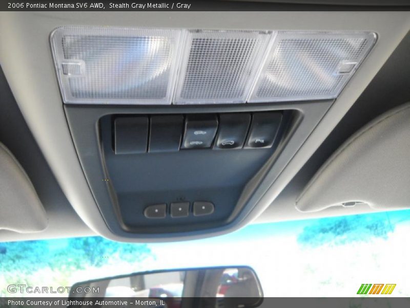Stealth Gray Metallic / Gray 2006 Pontiac Montana SV6 AWD