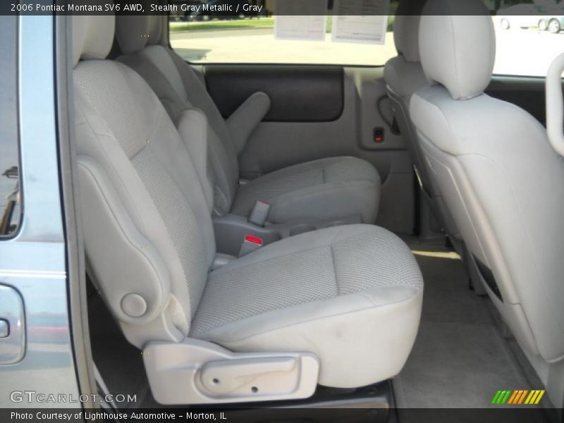 Stealth Gray Metallic / Gray 2006 Pontiac Montana SV6 AWD
