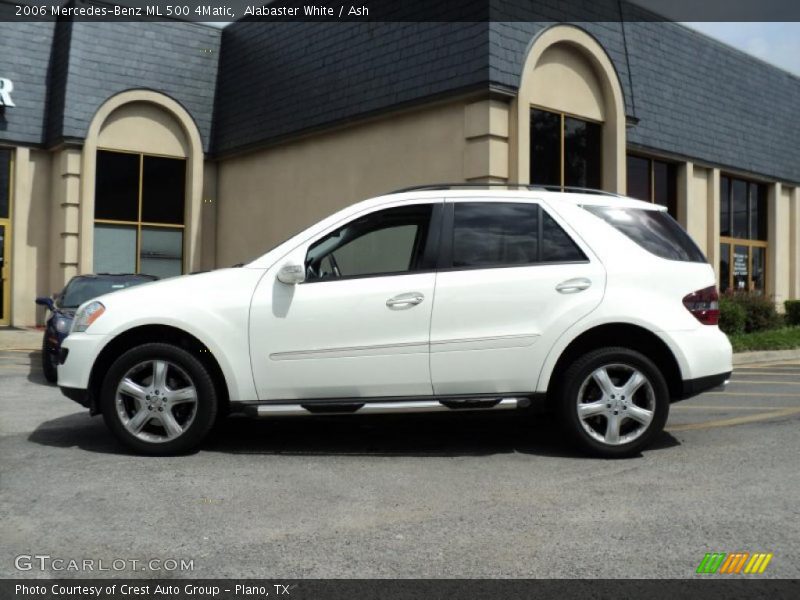 Alabaster White / Ash 2006 Mercedes-Benz ML 500 4Matic