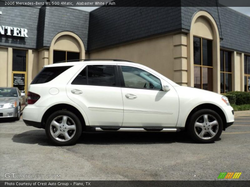 Alabaster White / Ash 2006 Mercedes-Benz ML 500 4Matic