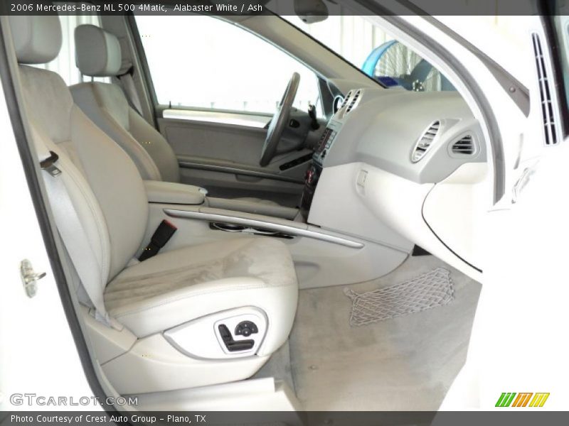 Alabaster White / Ash 2006 Mercedes-Benz ML 500 4Matic