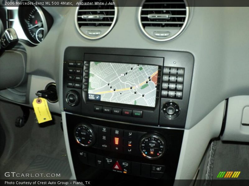 Alabaster White / Ash 2006 Mercedes-Benz ML 500 4Matic