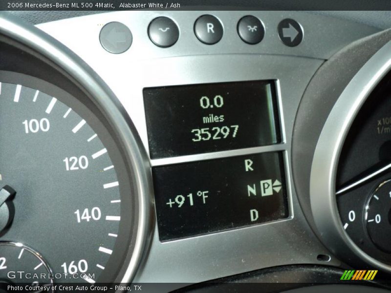 Alabaster White / Ash 2006 Mercedes-Benz ML 500 4Matic