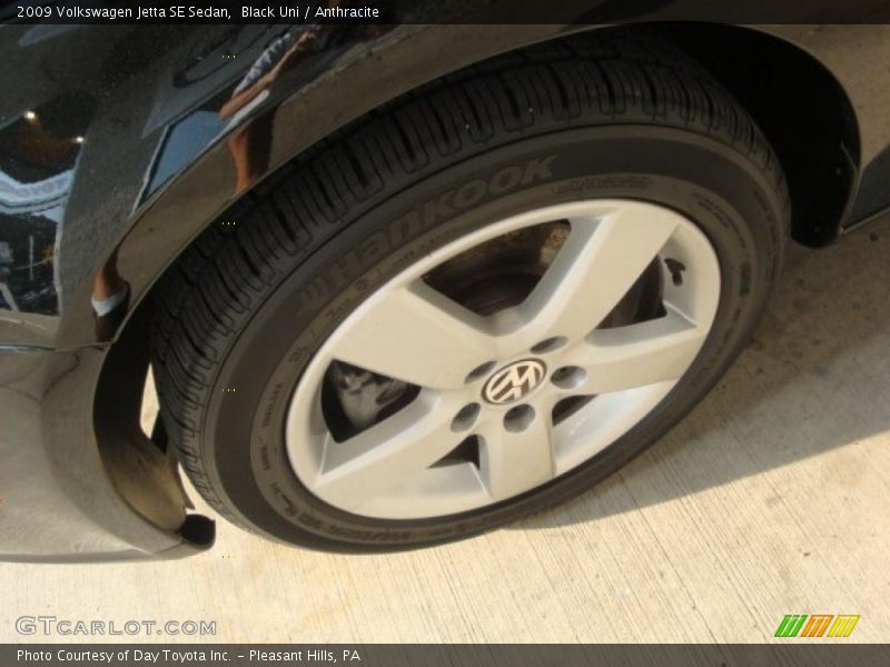 Black Uni / Anthracite 2009 Volkswagen Jetta SE Sedan