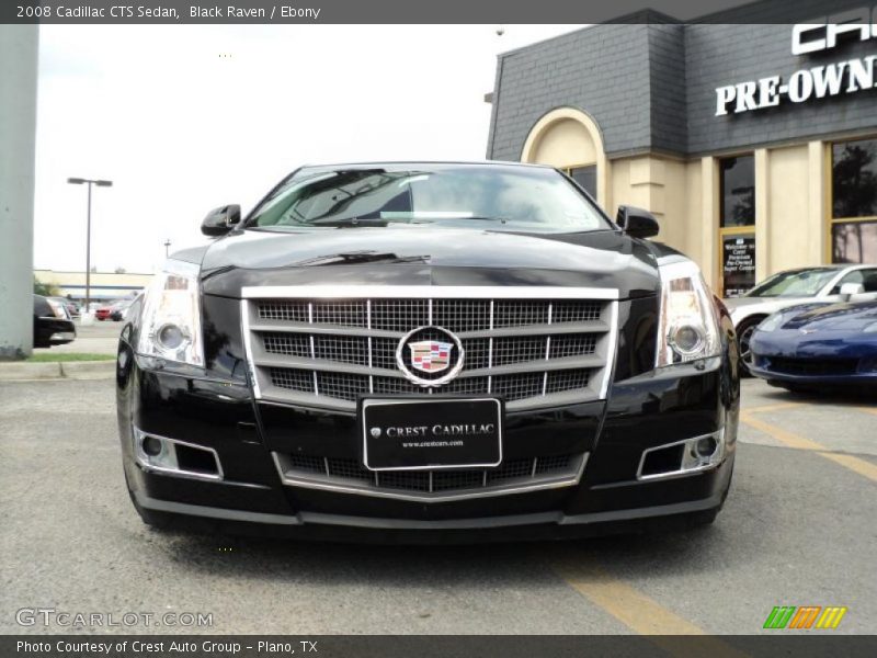 Black Raven / Ebony 2008 Cadillac CTS Sedan