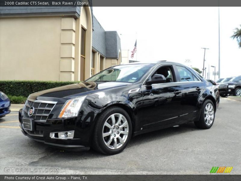 Black Raven / Ebony 2008 Cadillac CTS Sedan