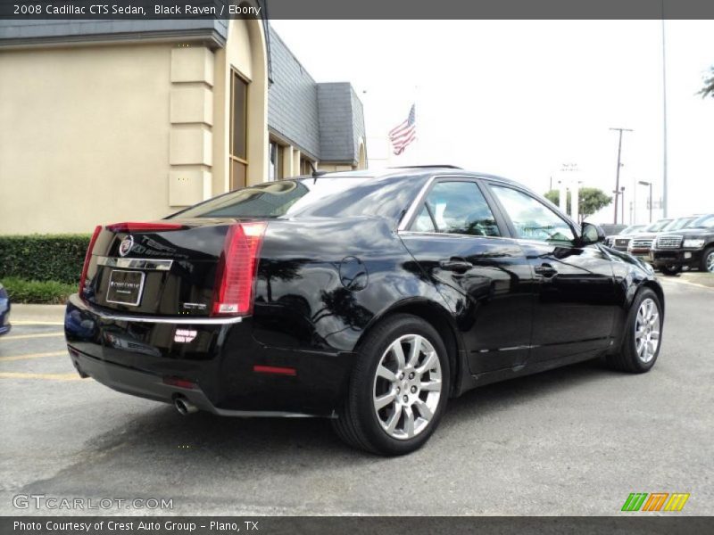 Black Raven / Ebony 2008 Cadillac CTS Sedan
