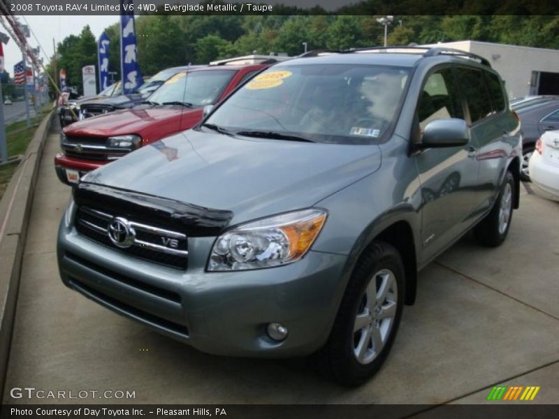 Everglade Metallic / Taupe 2008 Toyota RAV4 Limited V6 4WD