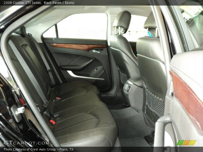 Black Raven / Ebony 2008 Cadillac CTS Sedan