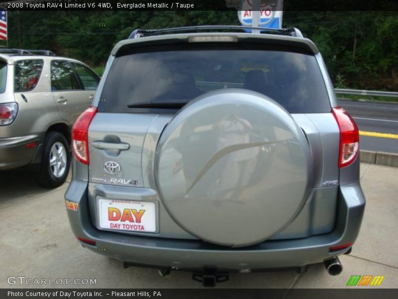 Everglade Metallic / Taupe 2008 Toyota RAV4 Limited V6 4WD