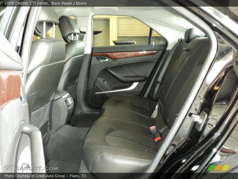 Black Raven / Ebony 2008 Cadillac CTS Sedan