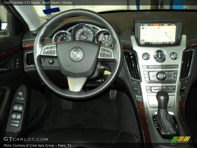 Black Raven / Ebony 2008 Cadillac CTS Sedan