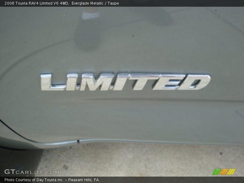 Everglade Metallic / Taupe 2008 Toyota RAV4 Limited V6 4WD