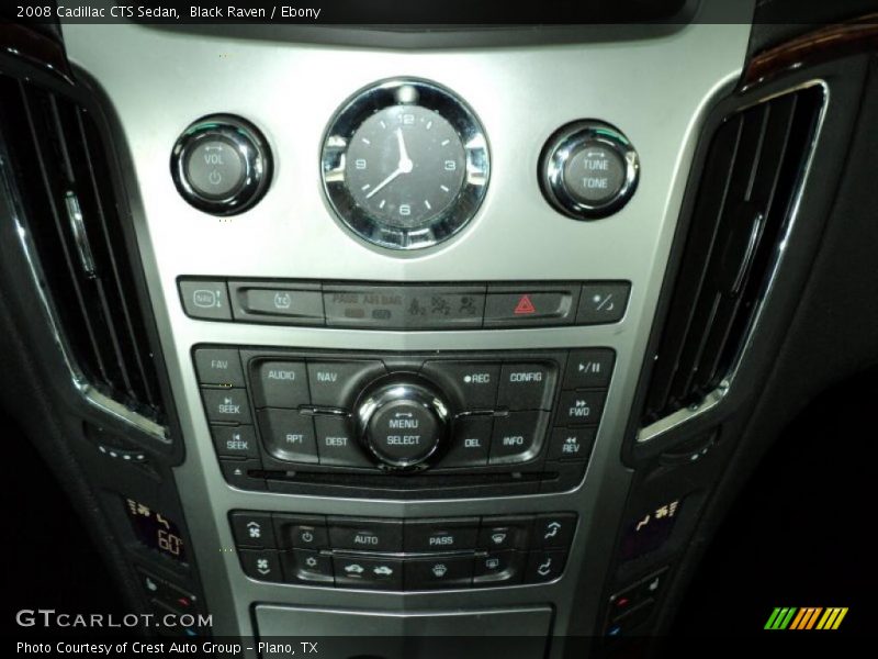 Black Raven / Ebony 2008 Cadillac CTS Sedan