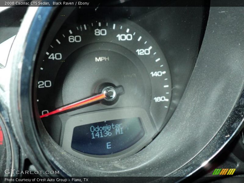 Black Raven / Ebony 2008 Cadillac CTS Sedan