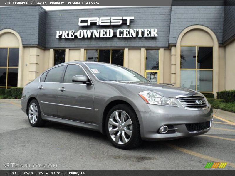 Platinum Graphite / Graphite 2008 Infiniti M 35 Sedan