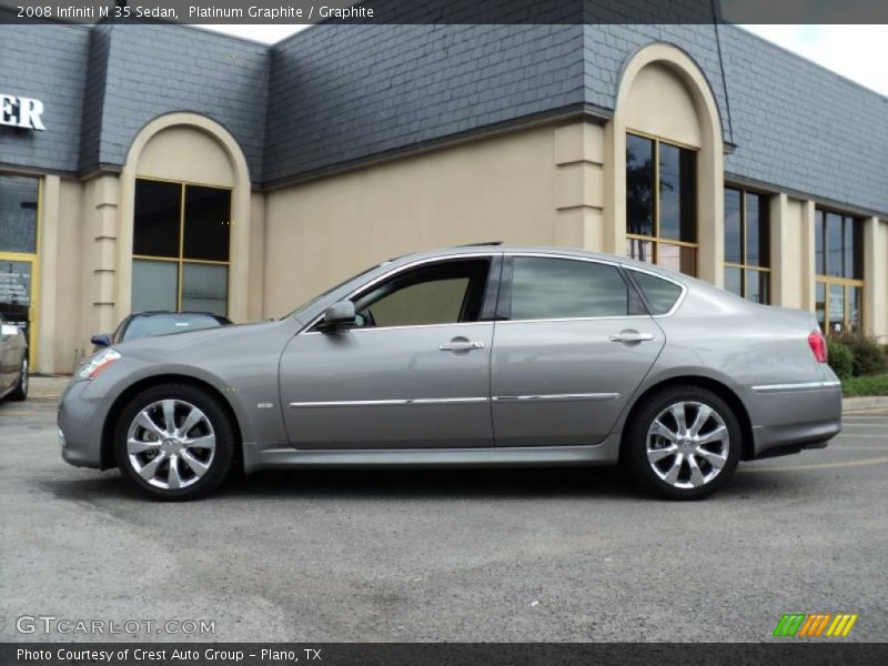Platinum Graphite / Graphite 2008 Infiniti M 35 Sedan