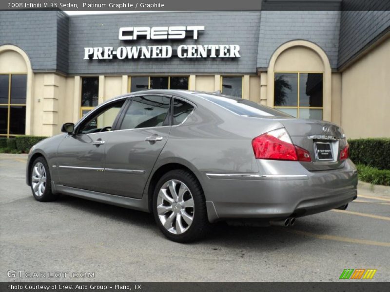 Platinum Graphite / Graphite 2008 Infiniti M 35 Sedan