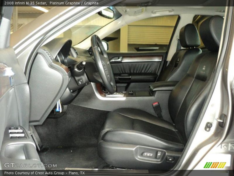 Platinum Graphite / Graphite 2008 Infiniti M 35 Sedan