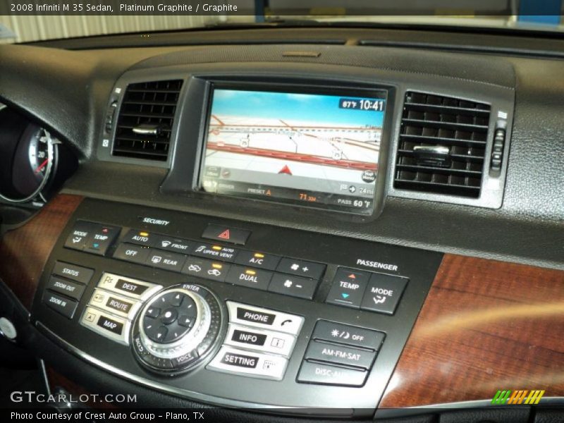 Platinum Graphite / Graphite 2008 Infiniti M 35 Sedan