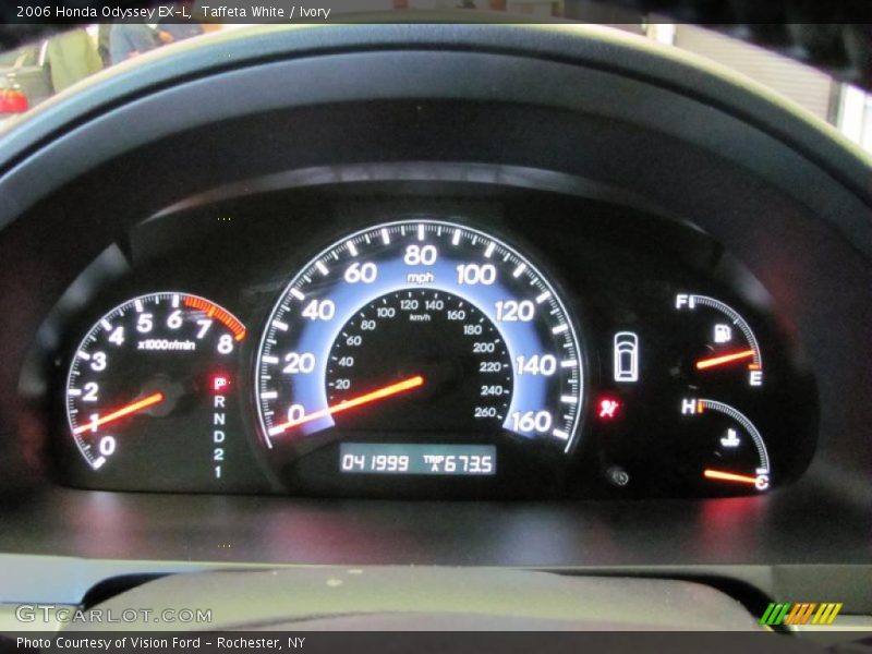 Taffeta White / Ivory 2006 Honda Odyssey EX-L