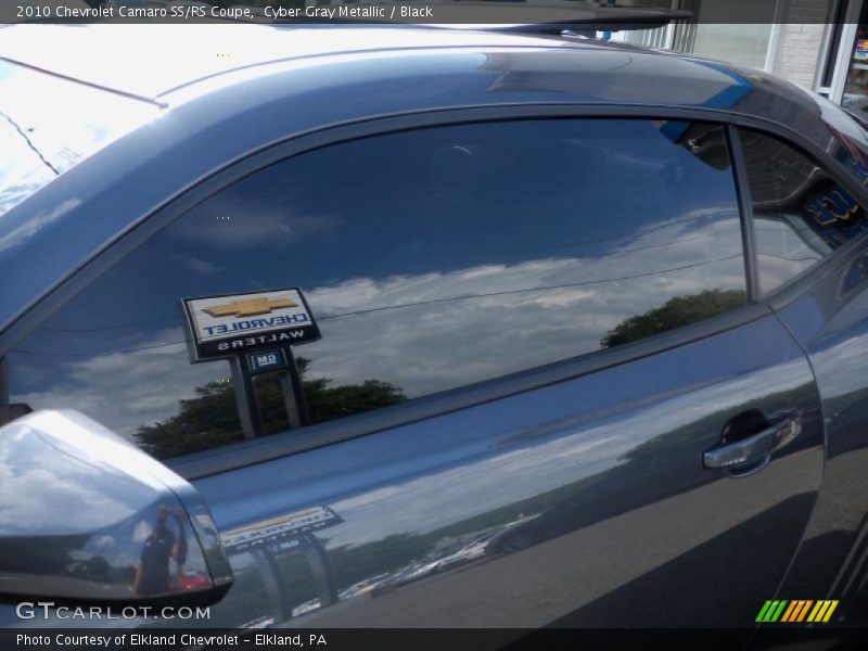 Cyber Gray Metallic / Black 2010 Chevrolet Camaro SS/RS Coupe