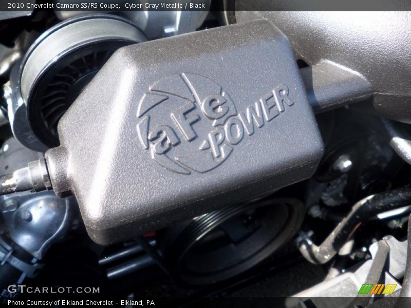 Cyber Gray Metallic / Black 2010 Chevrolet Camaro SS/RS Coupe