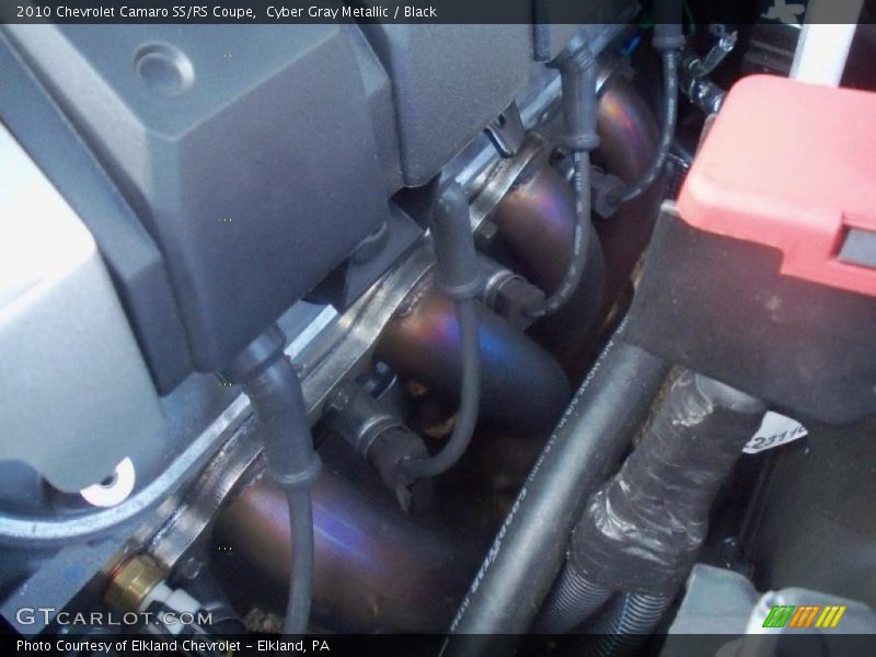 Cyber Gray Metallic / Black 2010 Chevrolet Camaro SS/RS Coupe