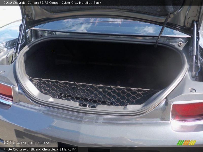 Cyber Gray Metallic / Black 2010 Chevrolet Camaro SS/RS Coupe
