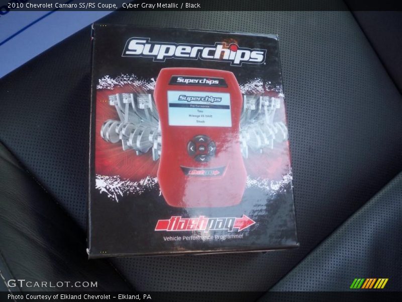 Cyber Gray Metallic / Black 2010 Chevrolet Camaro SS/RS Coupe