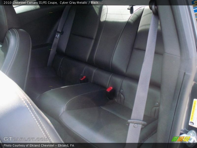 Cyber Gray Metallic / Black 2010 Chevrolet Camaro SS/RS Coupe