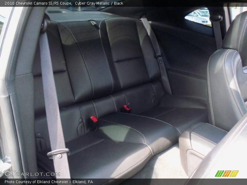 Cyber Gray Metallic / Black 2010 Chevrolet Camaro SS/RS Coupe