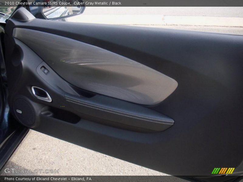 Cyber Gray Metallic / Black 2010 Chevrolet Camaro SS/RS Coupe
