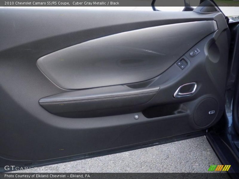 Cyber Gray Metallic / Black 2010 Chevrolet Camaro SS/RS Coupe