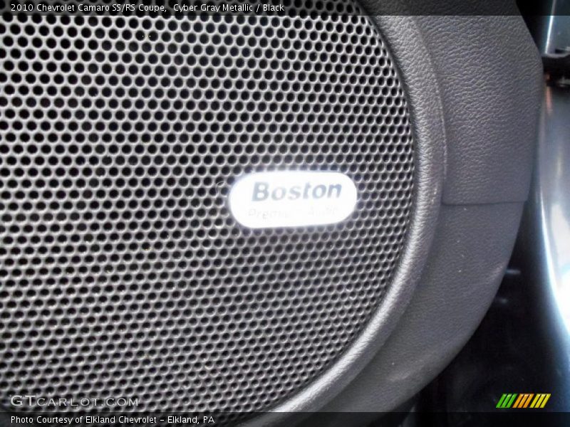 Cyber Gray Metallic / Black 2010 Chevrolet Camaro SS/RS Coupe