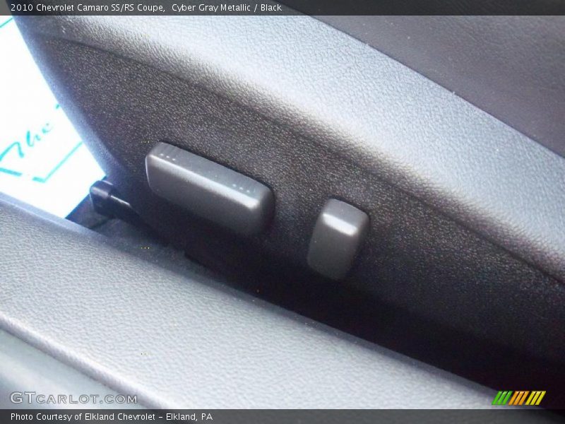 Cyber Gray Metallic / Black 2010 Chevrolet Camaro SS/RS Coupe