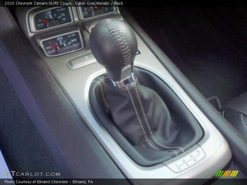 Cyber Gray Metallic / Black 2010 Chevrolet Camaro SS/RS Coupe