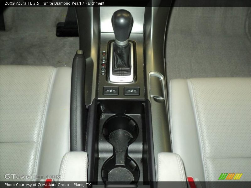 White Diamond Pearl / Parchment 2009 Acura TL 3.5