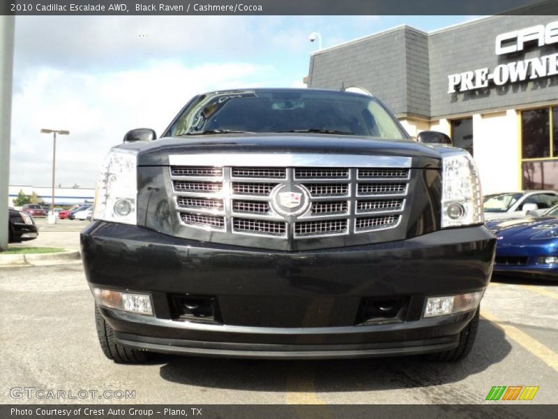 Black Raven / Cashmere/Cocoa 2010 Cadillac Escalade AWD