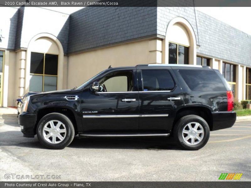 Black Raven / Cashmere/Cocoa 2010 Cadillac Escalade AWD