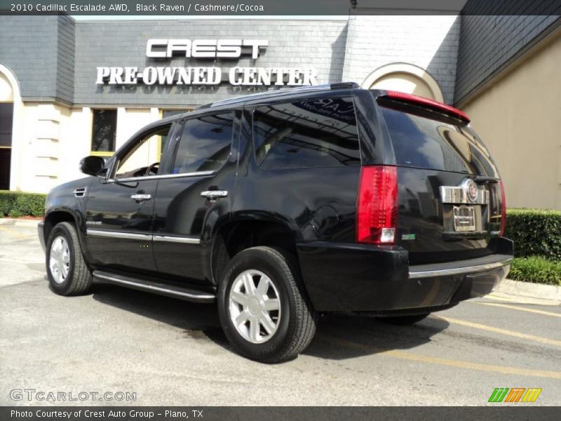 Black Raven / Cashmere/Cocoa 2010 Cadillac Escalade AWD